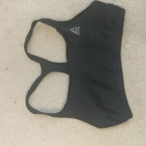 Black Reebok sports bra size medium